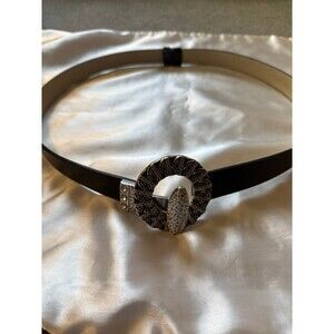 Chico's Adjustable Women's Black Belt